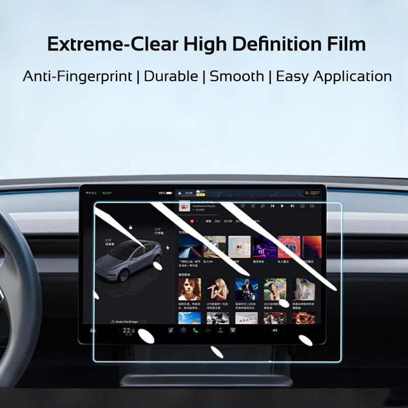 for Tesla Model 3 Highland 2024 Y Juniper 2025 HD Tempered Glass Film Screen Protector Navigation Protective Cover Accessories