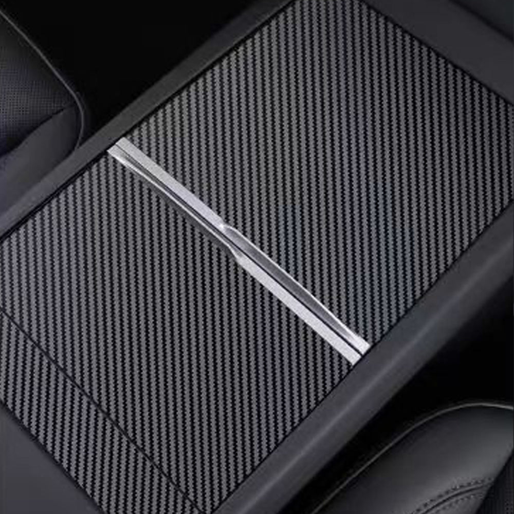 For Tesla Model 3 Highland 2024 Y Juniper 2025 Center Console Cover Protector Sticker Central Control Panel Film Car Accessories