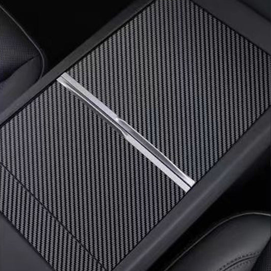 For Tesla Model 3 Highland 2024 Y Juniper 2025 Center Console Cover Protector Sticker Central Control Panel Film Car Accessories