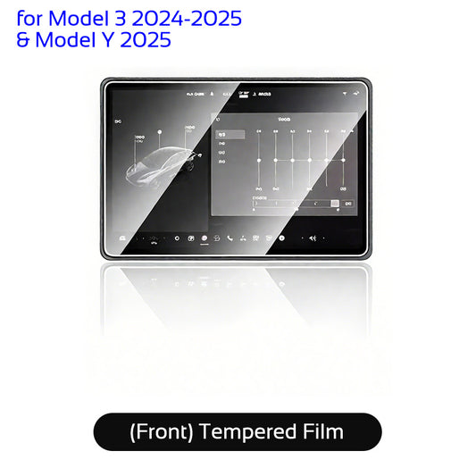 for Tesla Model 3 Highland 2024 Y Juniper 2025 HD Tempered Glass Film Screen Protector Navigation Protective Cover Accessories